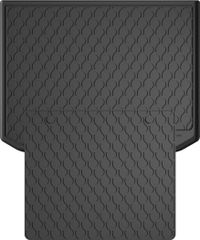 Гумовий килимок у багажник Gledring для Audi A3/S3/RS3 (mkIII)(5-дв.) 2012-2020 (з дворівневою підлогою)(верхній рівень)(із запаскою)(багажник із захистом)
