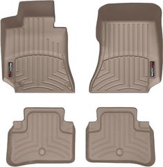 Коврики WeatherTech Beige для Mercedes-Benz CLS-Class (C218; X218)(4 fixing posts) 2011-2014