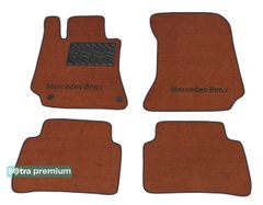 Двошарові килимки Sotra Premium Terracotta для Mercedes-Benz CLS-Class (C218) 2010-2017