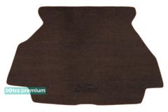 Двошарові килимки Sotra Premium Chocolate для Ford Scorpio (mkI)(седан)(багажник) 1985-1994