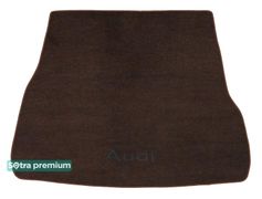 Двошарові килимки Sotra Premium Chocolate для Audi A6/S6/RS6 (mkII)(C5)(універсал)(багажник) 1999-2005 - Фото 1