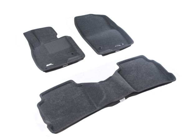Тришарові килимки Sotra 3D Classic 8mm Grey для Mazda 6 (mkIII)(седан) 2012→ - Фото 1