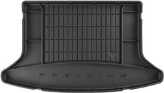 Резиновый коврик в багажник Frogum Pro-Line для Kia Niro (mkI)(не гибрид) 2016-2022 (без сабвуфера)(без доп. аккумулятора)(без органайзера)(багажник)