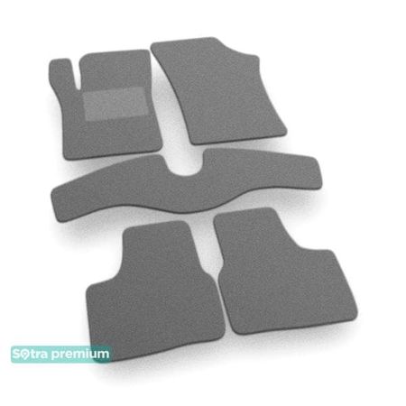 Двошарові килимки Sotra Premium Grey для Volkswagen Up! (mkI) 2011→ - Фото 1