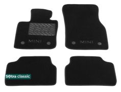 Двухслойные коврики Sotra Classic Black для Mini Cooper (mkIII)(F56)(3-дв.) 2013→ - Фото 1