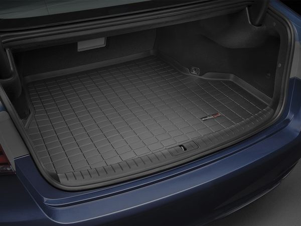Коврик Weathertech Black для Genesis G80 (mkI); Hyundai Genesis (sedan)(mkII)(trunk) 2015→ - Фото 2
