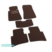 Двошарові килимки Sotra Premium Chocolate для Mercedes-Benz C-Class (W202) 1993-2000 - Фото 1