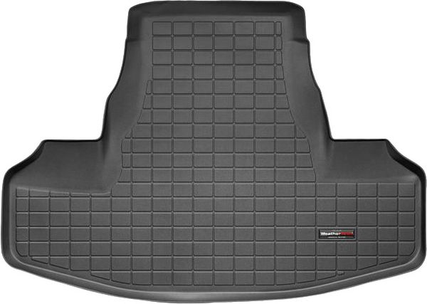 Коврик Weathertech Black для Acura TSX (sedan)(mkII)(trunk) 2009-2014 - Фото 1