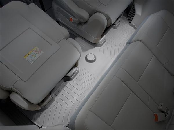 Коврик Weathertech Grey для Dodge / Chrysler Grand Caravan (mkV); Volkswagen Routan (mkI)(2 row bucket)(3 row) 2008-2016 - Фото 2