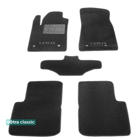 Двухслойные коврики Sotra Classic Grey для Chrysler Delta (mkI) 2008-2014 - Фото 1