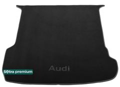 Двошарові килимки Sotra Premium Graphite для Audi Q7/SQ7 (mkII)(багажник) 2015→ - Фото 1