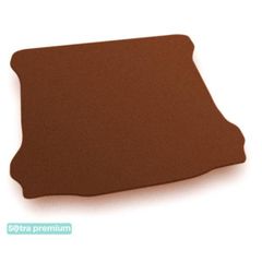 Двошарові килимки Sotra Premium Terracotta для Jeep Wrangler Unlimited (mkIII)(JK)(багажник) 2007-2018