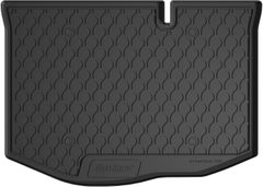 Гумовий килимок у багажник Gledring для Ford Fiesta (mkVII)(5-дв.) 2008-2017 (нижній)(багажник)