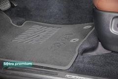 Двошарові килимки Sotra Premium Grey для Renault Master (mkIII)(1 ряд) 2010→ - Фото 3