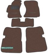 Двошарові килимки Sotra Premium Chocolate для Subaru Impreza (mkIII) 2007-2011 - Фото 1