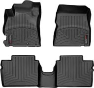 Коврики Weathertech Black для Nissan Note (E12) / Sunny (N17)(trunk lever on driver floor side)(small centre console) 2012-2020 - Фото 1
