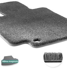 Двошарові килимки Sotra Magnum Grey для Infiniti Q50 (mkI)(багажник) 2013→