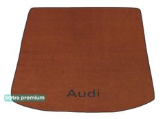 Двошарові килимки Sotra Premium Terracotta для Audi A4/S4/RS4 (mkV)(B9)(седан)(багажник) 2015-2023