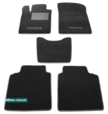 Двухслойные коврики Sotra Classic Grey для Toyota Avalon (mkIII) 2004-2012 - Фото 1