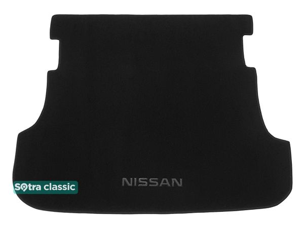 Двошарові килимки Sotra Classic Black для Nissan Terrano II (mkI)(5-дв.)(багажник) 1993-2006 - Фото 1