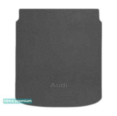 Двошарові килимки Sotra Premium Grey для Audi A6/S6 (mkV)(C8)(седан)(багажник) 2018→ - Фото 1