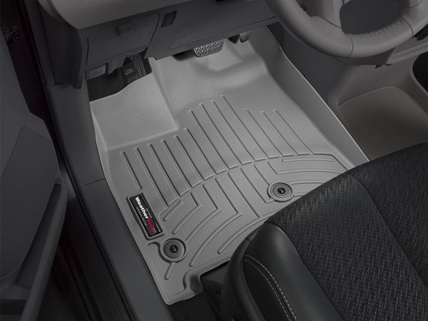 Коврики Weathertech Grey для Toyota Sienna (mkIII)(1 row) 2013-2020 - Фото 2