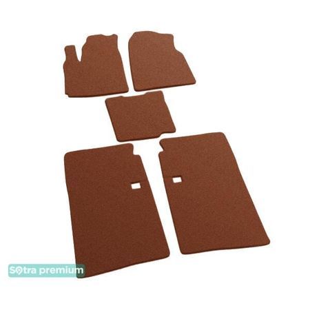 Двошарові килимки Sotra Premium Terracotta для Lifan X60 (mkI) 2011-2018 - Фото 1