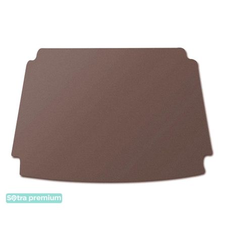 Двошарові килимки Sotra Premium Chocolate для Kia Niro (mkI)(багажник) 2016-2022 - Фото 1