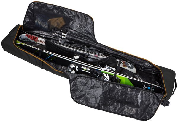 Чехол на колесах для лыж Thule RoundTrip Ski Roller 192cm (Black) - Фото 2