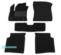 Двошарові килимки Sotra Premium Black для Peugeot 2008-e (mkII)(електро) 2020→ - Фото 1