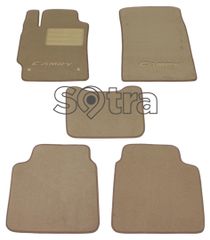 Двошарові килимки Sotra Custom Premium Beige для Toyota Camry (mkVI)(XV40) 2006-2011