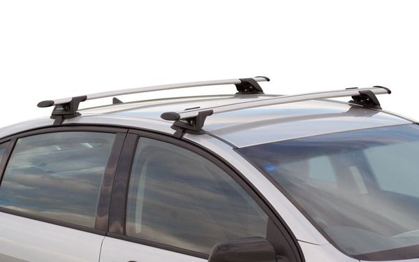 Багажник на гладкую крышу Whispbar Through Black для Honda Civic (mkVII)(5-дв.) 2001-2005; Stream (mkI) 2000-2006 - Фото 2