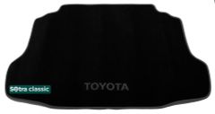 Двухслойные коврики Sotra Classic Black для Toyota Celica (mkVII)(багажник) 2002-2006 - Фото 1