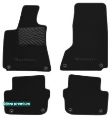 Двошарові килимки Sotra Premium Graphite для Maserati Ghibli (mkIII)(товсте кріплення)(повний привід) 2013-2021