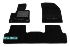 Двухслойные коврики Sotra Classic Black для Peugeot 3008 (mkII) 2016→