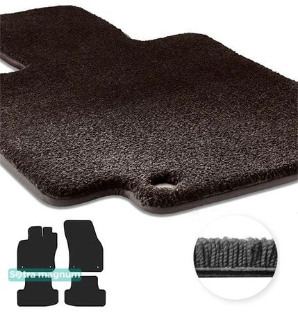 Двошарові килимки Sotra Magnum Black для Audi Q2/SQ2 (mkI) 2016-2023 - Фото 1