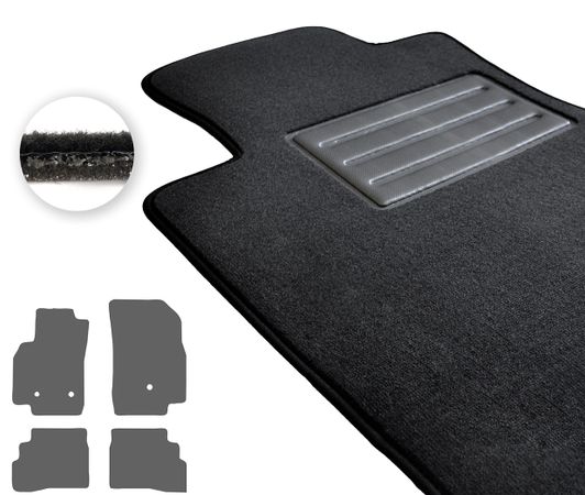 Двошарові килимки Optimal для Chevrolet Spark (mkIV) 2015-2022 - Фото 1