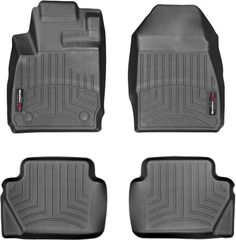 Коврики WeatherTech Black для Ford Fiesta (mkVI)(hatch)(2 fixing posts) 2009-2017 (EU)