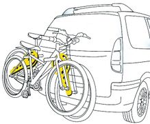 Разделитель AutoMaxi 330570 Bike Protect 2 - Фото 2