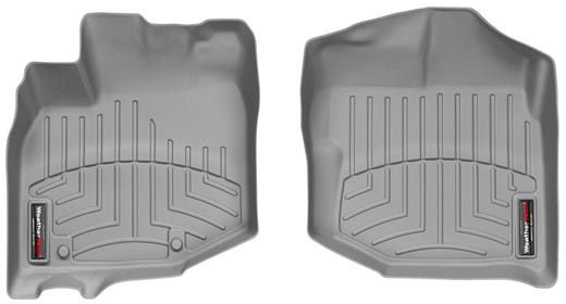 Коврики Weathertech Grey для Honda Jazz/Fit (US)(mkII)(without fixings)(1 row) 2009-2013 - Фото 1