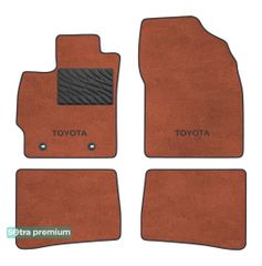 Двошарові килимки Sotra Premium Terracotta для Toyota Prius (mkIII) 2009-2012