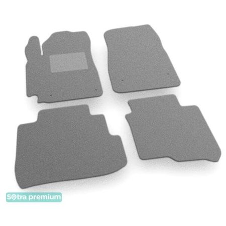 Двошарові килимки Sotra Premium Grey для Geely GC5 (mkI) 2011-2015 - Фото 1