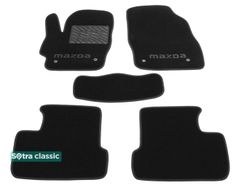 Двошарові килимки Sotra Classic Black для Mazda 3 (mkII) 2008-2013