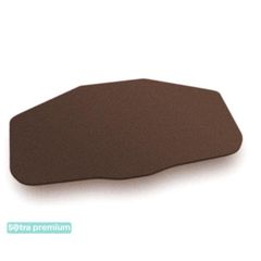 Двошарові килимки Sotra Premium Chocolate для Mercedes-Benz SLK-Class (R170)(багажник) 02/2000-2004