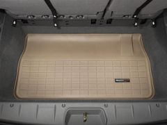 Коврик Weathertech Beige для Dodge / Chrysler Grand Caravan (mkIV-mkV)(Stow & Go Seats)(trunk behind 3 row) 2001-2016 - Фото 2