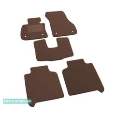 Двошарові килимки Sotra Premium Chocolate для BMW 2-series Gran Tourer (F46)(1-2 ряд) 2014→