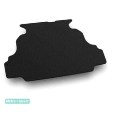 Двошарові килимки Sotra Classic Black для Geely Emgrand EC7 (mkI)(багажник) 2009-2014