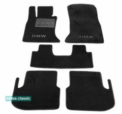 Двошарові килимки Sotra Classic Black для BMW 5-series (F10/F11)(задній привід) 2013-2016