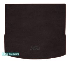 Двошарові килимки Sotra Premium Chocolate для Ford Focus (mkIII)(універсал)(багажник) 2015-2018