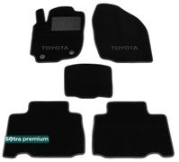 Двошарові килимки Sotra Premium Black для Toyota RAV4 (mkIV) 2012-2018 - Фото 1